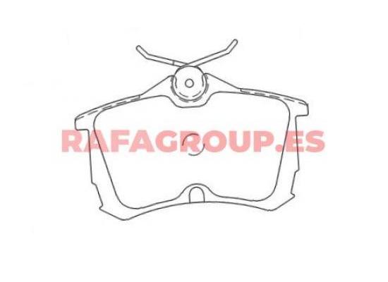 RG6832 - Pastillas de freno